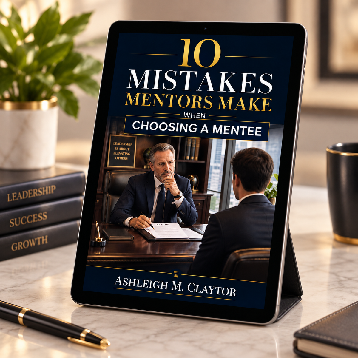10 Mistakes Mentors Make When Choosing a Mentee (Adapted from an Apostle of the Future Broadcast eBooklet)